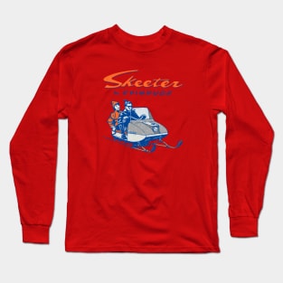 Evinrude Skeeter Snowmobiles Long Sleeve T-Shirt